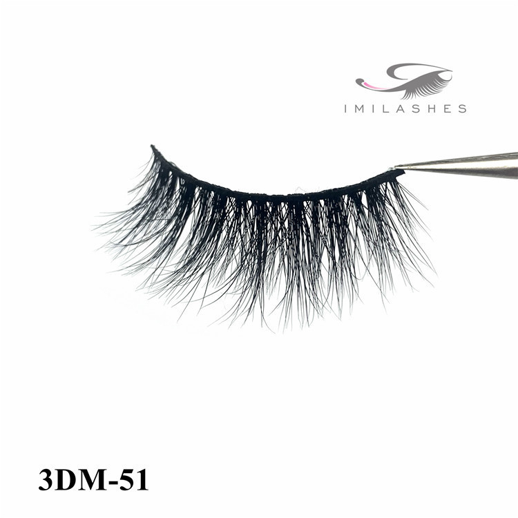 Cruelty free 3d full strip eyelashes synthetic-L