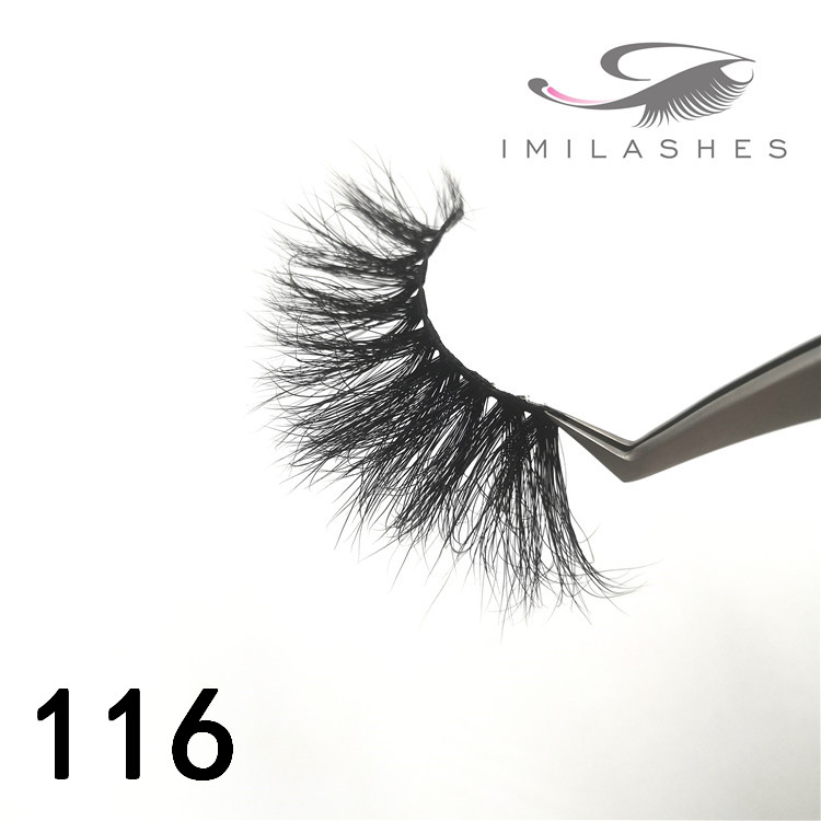 Wholesale 25mm long 5d handmade eyelashes - A