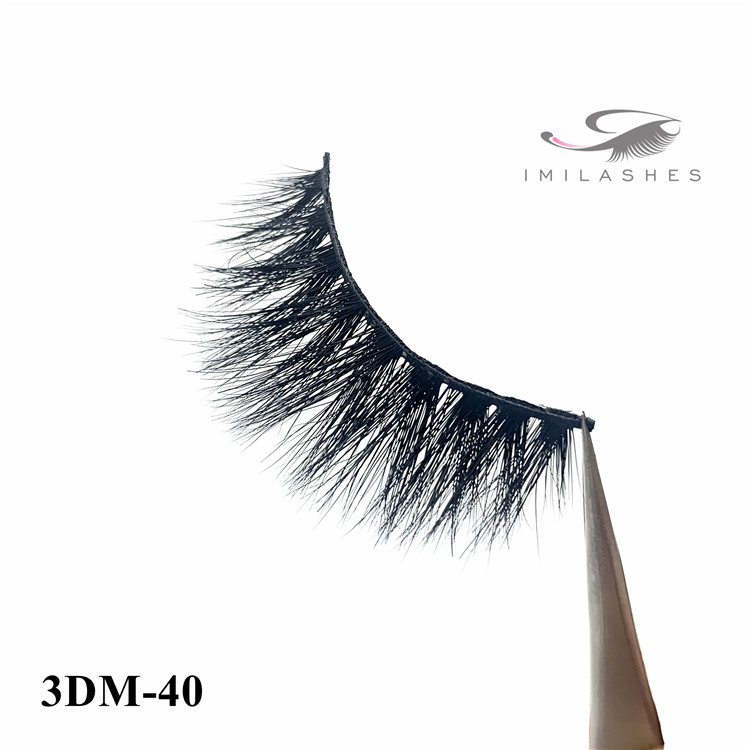 Hypo-allergenic and cruelty-free mink false eyelashes wholesale-V