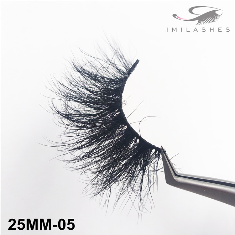 Voluminous look long false lashes bulk wholesale-V