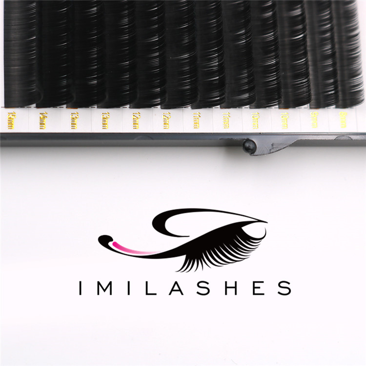 0.15 ellipse flat PBT fibers lash extensions wholesale-V