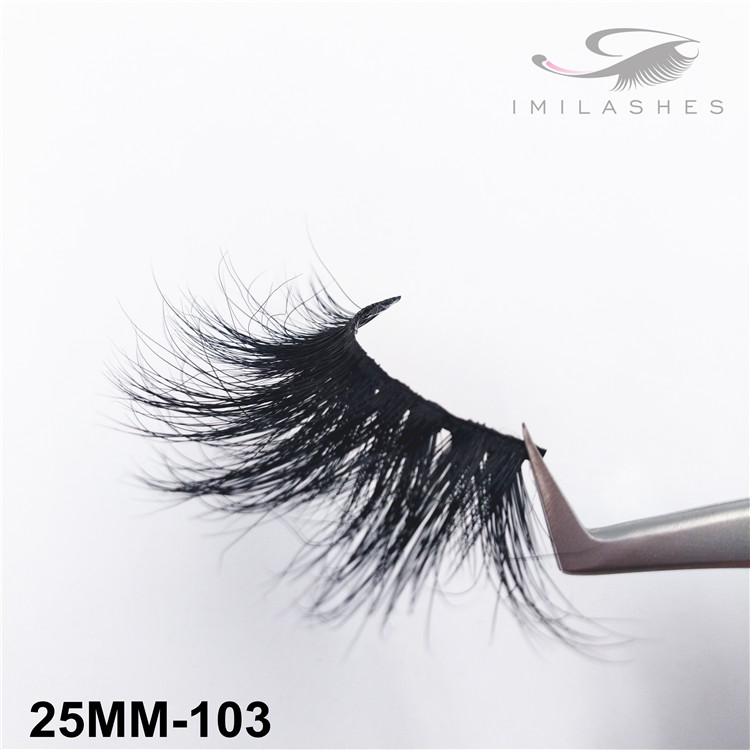 Luxury handmade wispy Siberian mink false eyelashes wholesale-V