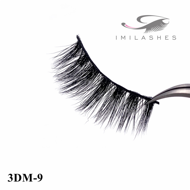 Reusable natural looking fake mink eyelashes - A