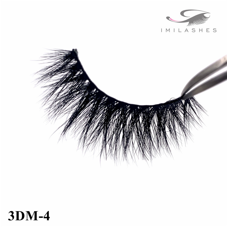 Best 3d natural mink strip lashes private lable - A