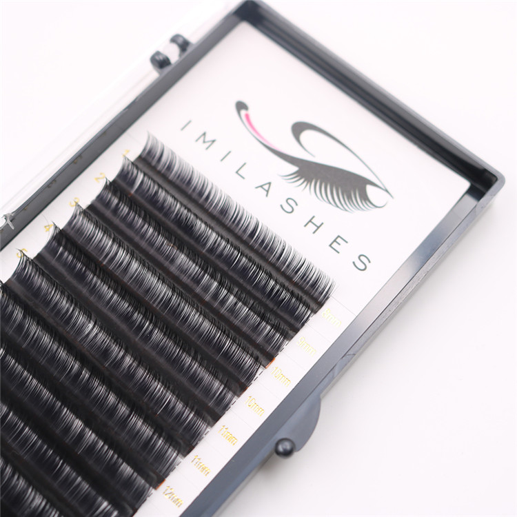 Heat bonded premium volume eyelash extensions-L