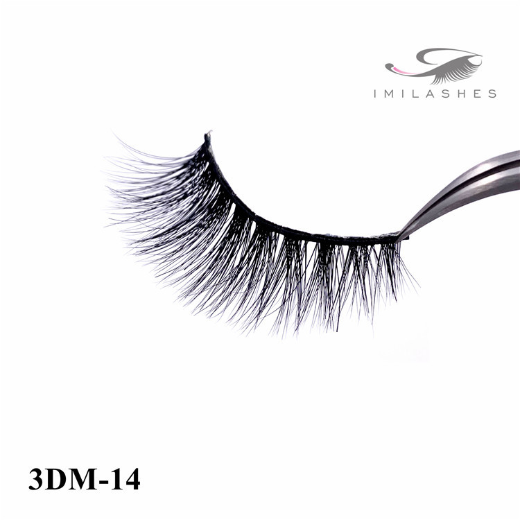 China 3d mink strip lashes private label vendor - A