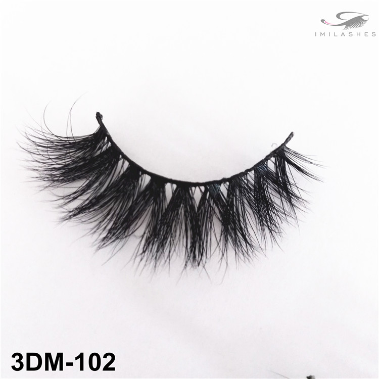 Handmade soft volume 3D mink eyelashes wholesale-V 