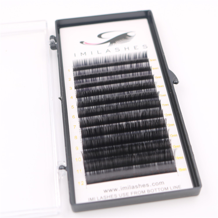 0.03 mm thickness thin D curl mega volume lash extensions wholesale-V