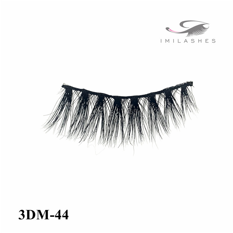 Wholesale fluffy reusable handmade fake lashes for women-V