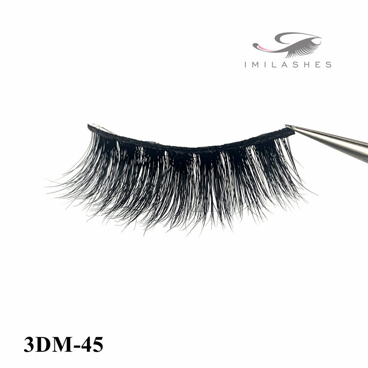 Fluffy mink lashes wholesale and most popular eyelash extension curl-D