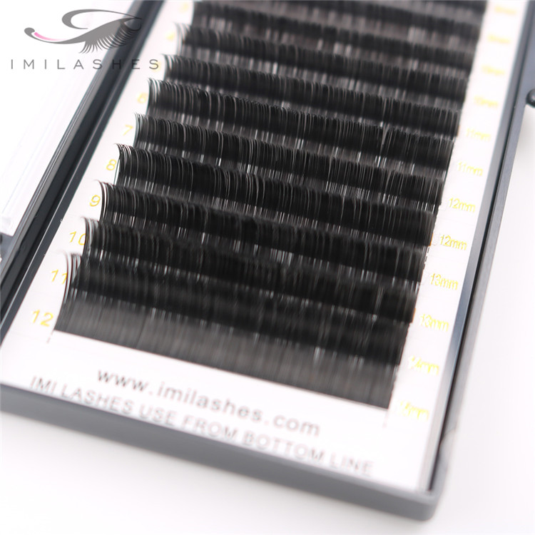 High quality 0.15 ellipse flat lashes wholesale-V