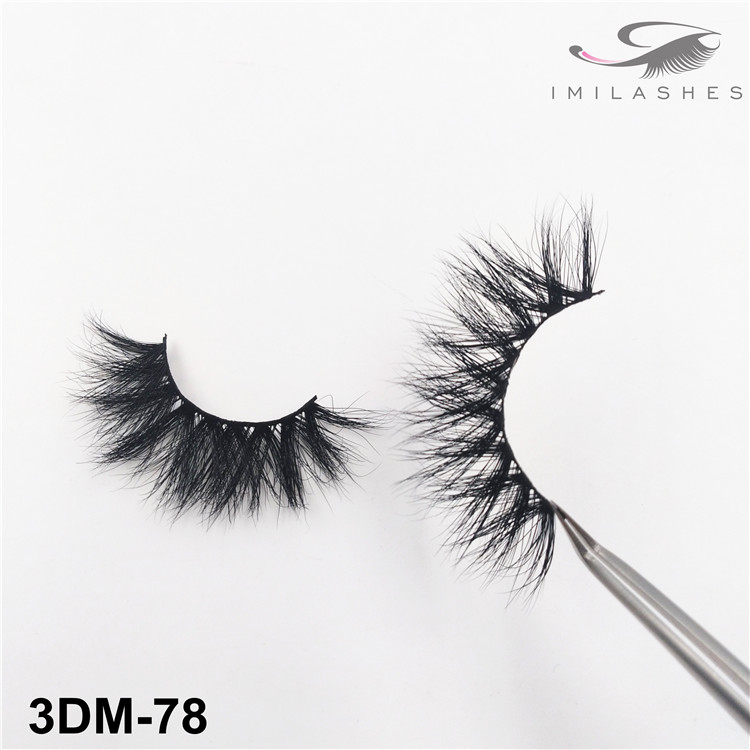 Durable reusable natural look false lashes wholesale-V