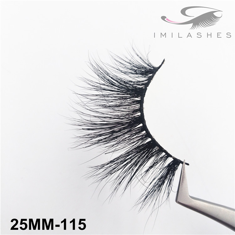 Handmade thick fluffy fake eyelashes wholesale-V