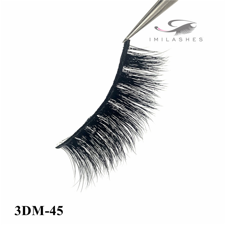 Fluffy mink lashes wholesale and most popular eyelash extension curl-D