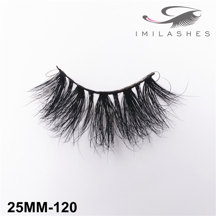 Handmade dramatic long fluffy lashes supply-V