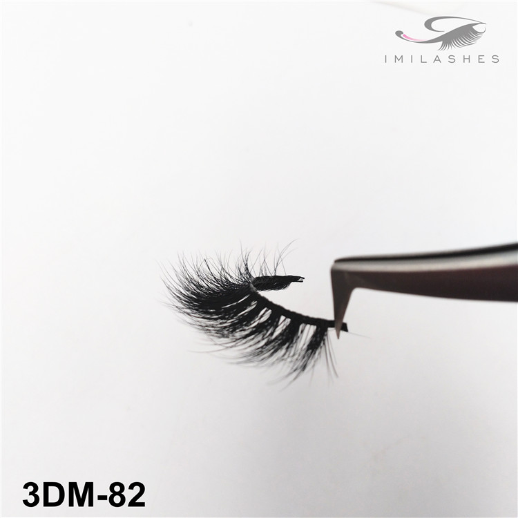 Fluffy siberian mink fur eyelashes wholesale-V