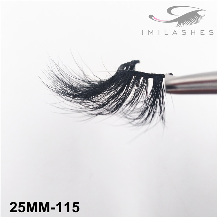 Handmade thick fluffy fake eyelashes wholesale-V