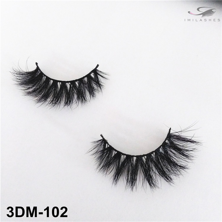 Handmade soft volume 3D mink eyelashes wholesale-V 