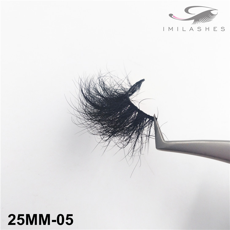 Voluminous look long false lashes bulk wholesale-V