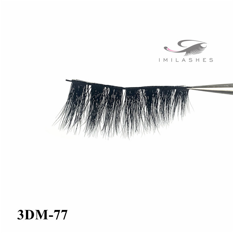 Real mink fur hot style 3d mink eyelashes supplier-L