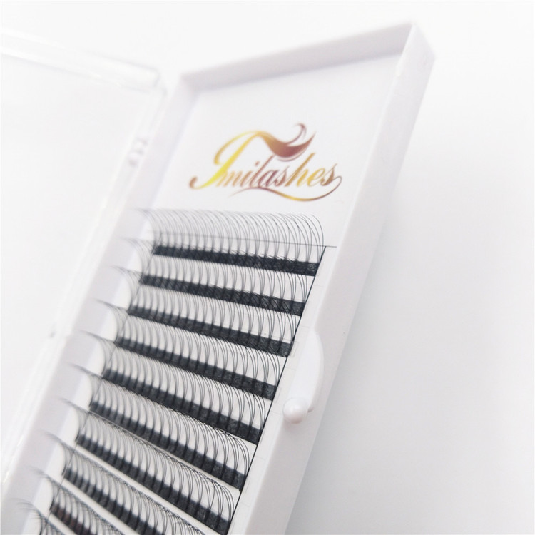 3D Premade volume fans lashes extensions supply-V