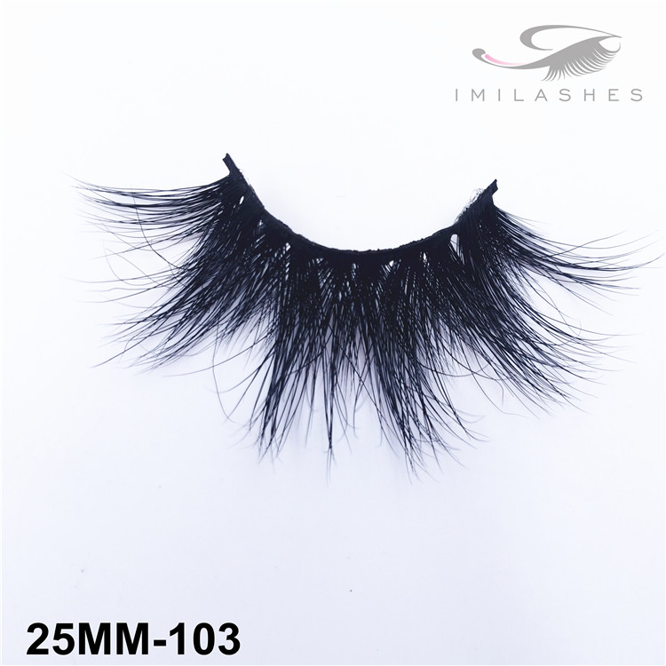 Luxury handmade wispy Siberian mink false eyelashes wholesale-V