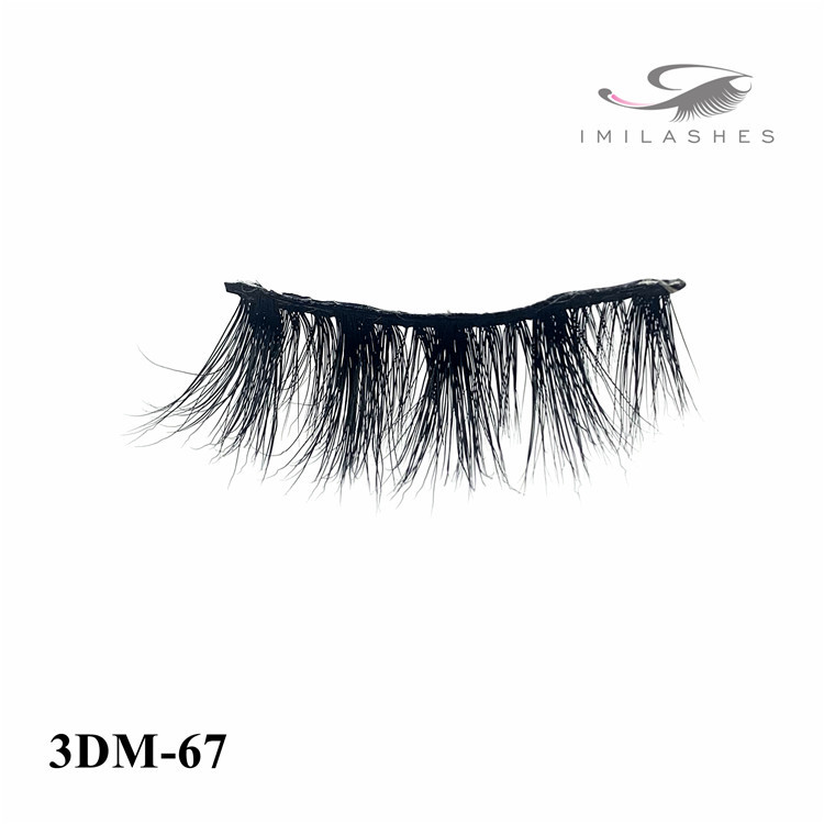 OEM private label natural 3D mink eyelashes-L
