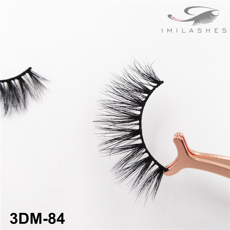 Handmade wispy natural look fake lashes wholesale-V 