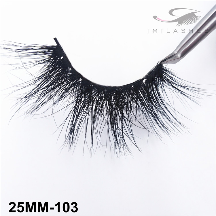 Luxury handmade wispy Siberian mink false eyelashes wholesale-V