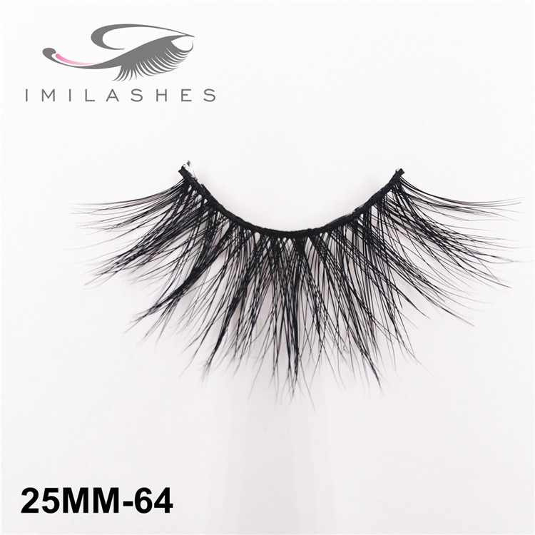 Various natural 25MM mink false lashes wholesale USA -V