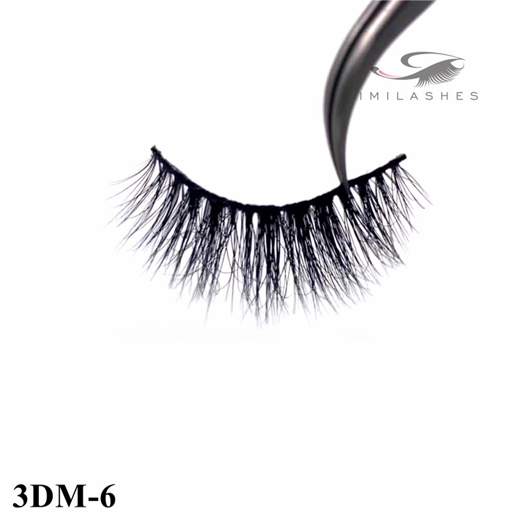 Good natural looking fake 3d real mink strip lashes - A