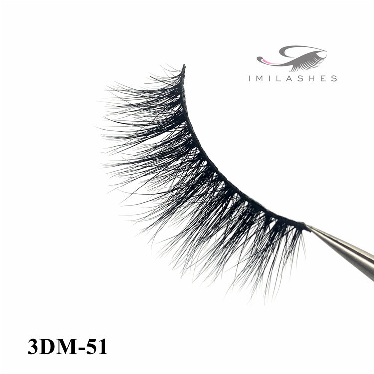 Cruelty free 3d full strip eyelashes synthetic-L