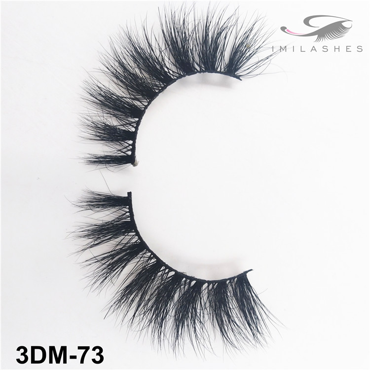 Wispy natural faux mink eyelashes wholesale-V