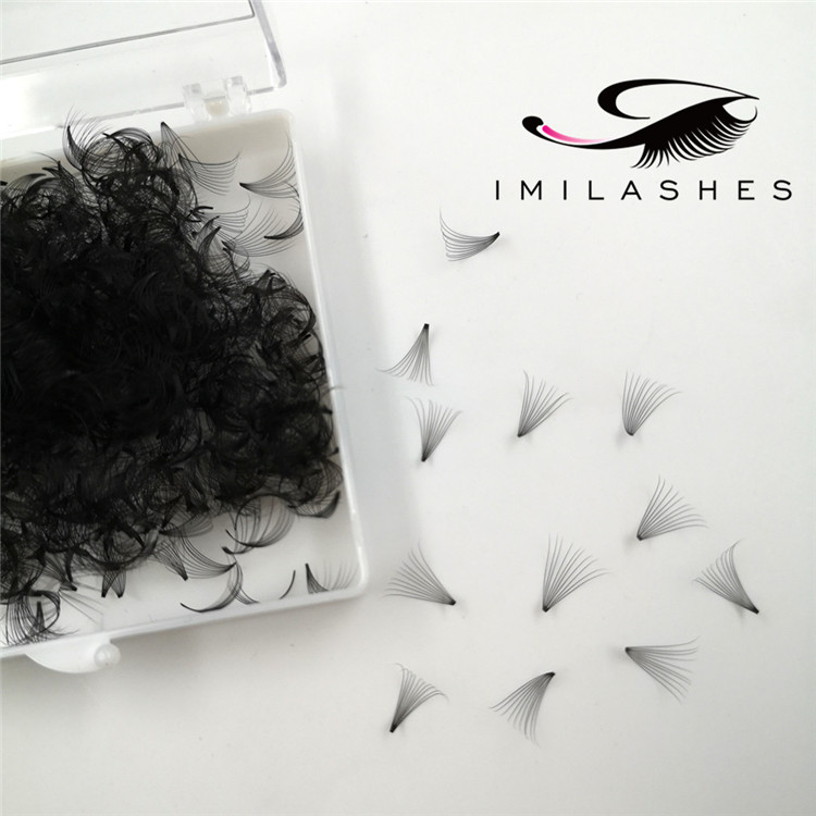 Wholesale high quality soft premade fan lash extensions for lash artists-L