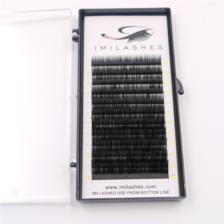 Wholesale premium handmade 0.07C eyelash extensions-L