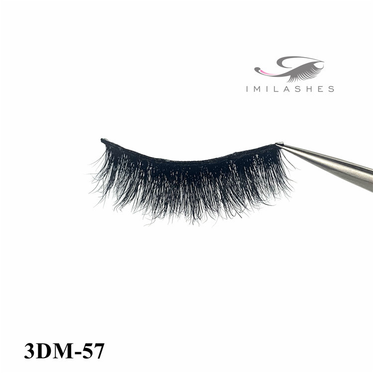 Wholesale natural black 3D mink eyelashes manufacturer-L