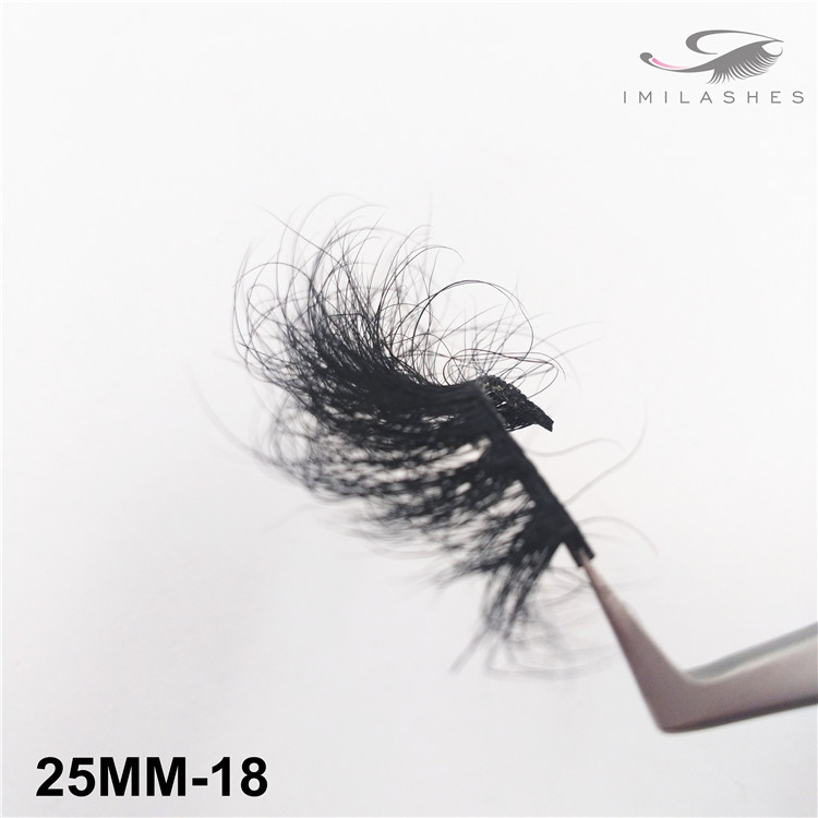 Real Siberian mink luxury lashes wholesale-V