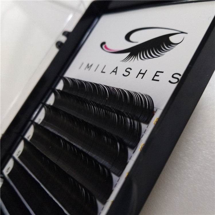 Individual classical 0.12 C curl lashes supply-V