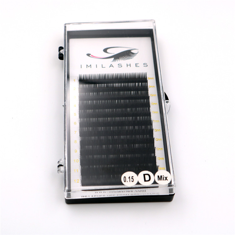 Semi permanent single eyelash extensions wholesale-V