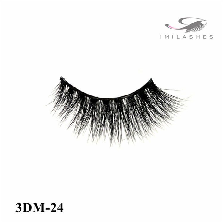 100% hand made bushy natural fake eyelashes wholesale-V