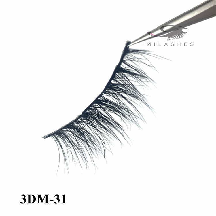 Wholesale short fluffy 3d mink eyelashes - A 