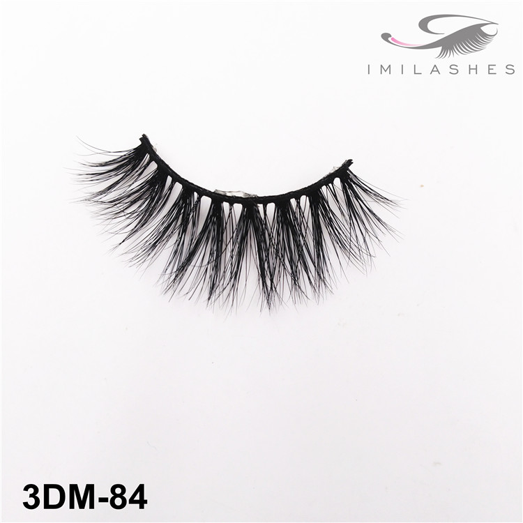 Handmade wispy natural look fake lashes wholesale-V 