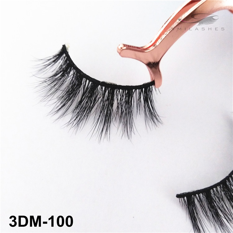 Reusable cruelty free mink lashes wholesale-V 