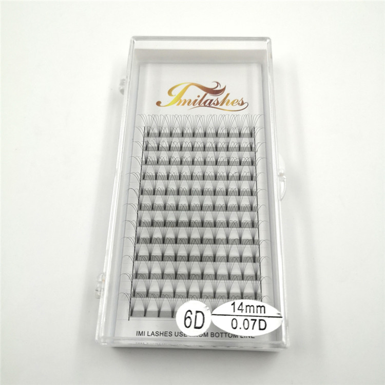 Professional super soft premade fans eyelash extensions supplier-L